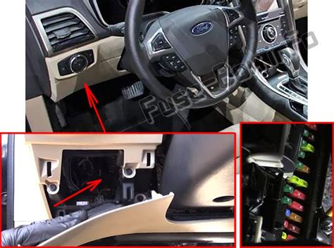 Fuse Box Diagram Ford Fusion Hybrid / Energi (2016